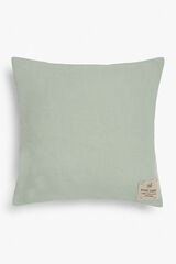 Womensecret Green Lino 45 x 45 cushion cover vert