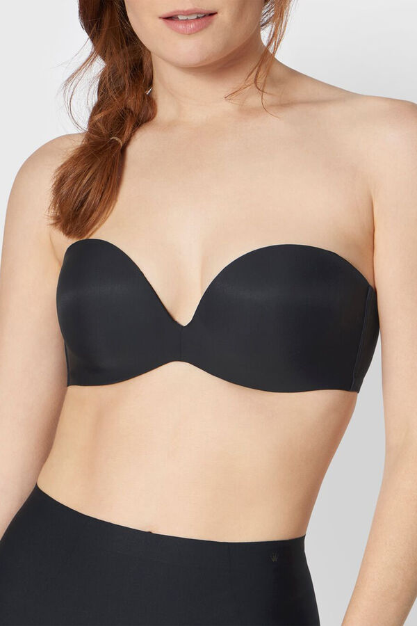Womensecret Bra with removable straps fekete