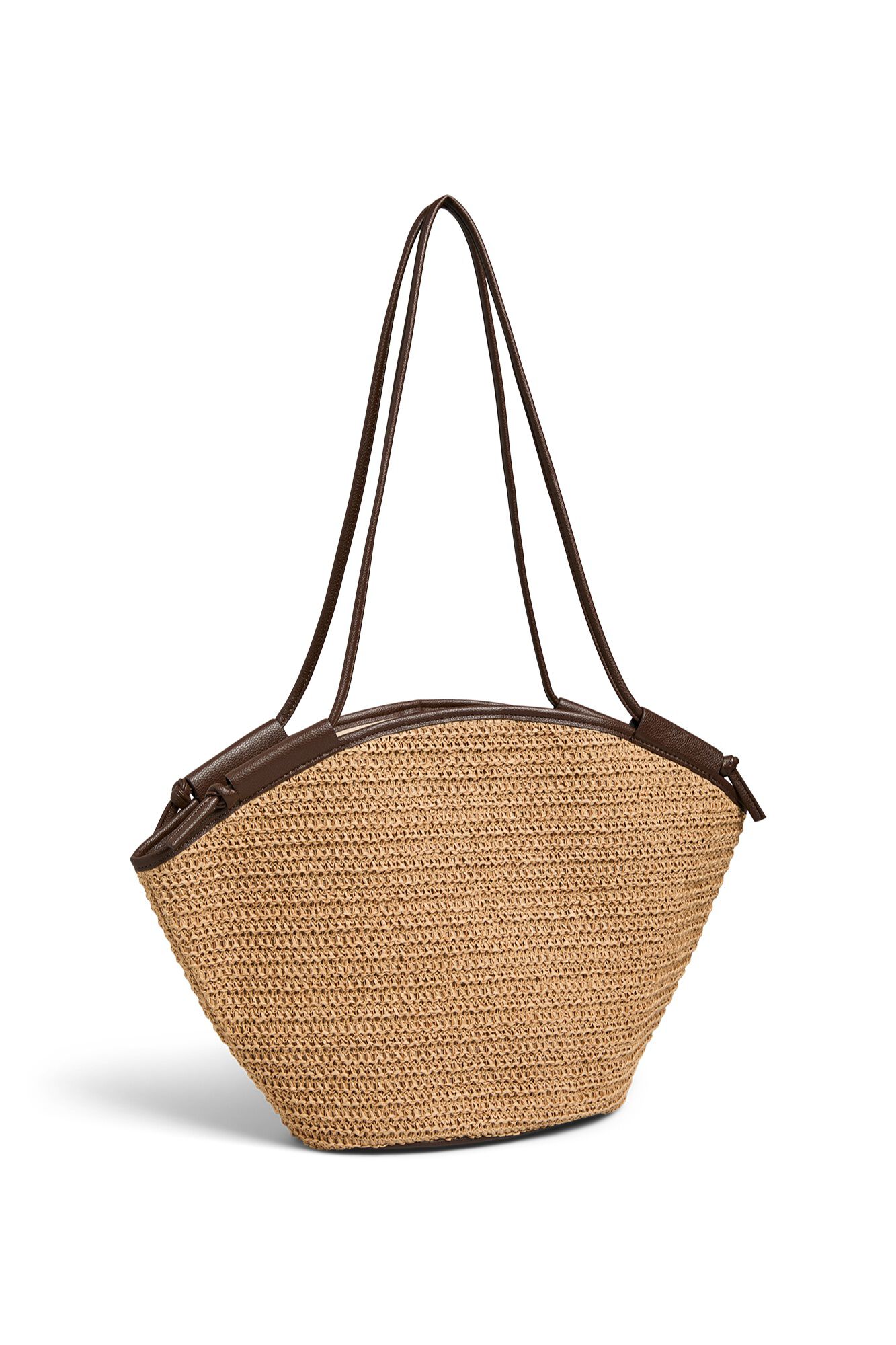 Pieces Korbtasche mit Henkeln