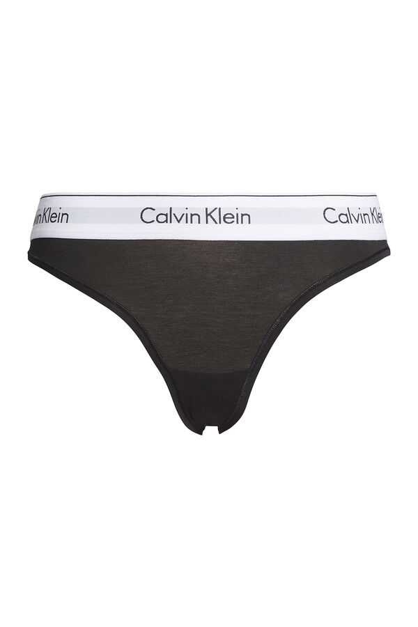 Calvin Klein Braga individual mujer negro