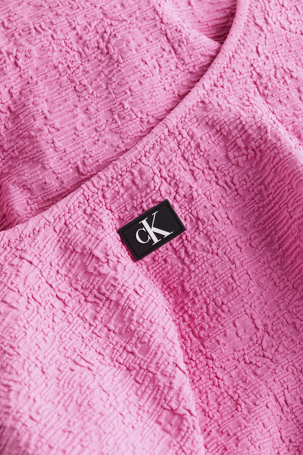 Womensecret Cut-out swimsuit - CK Monogram Texture pink