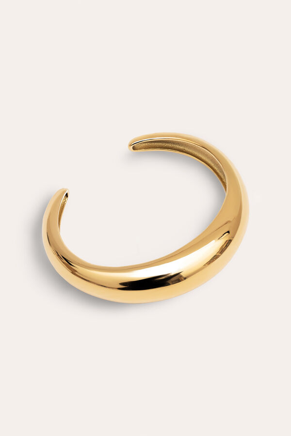 Singularu Moon Bracelet Gold Plated Steel printed