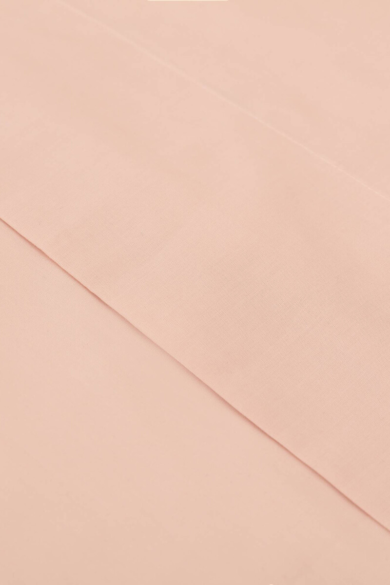 Womensecret Lençol algodão orgânico. Cama 135-140 cm. rosa