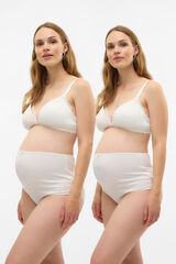 Mamalicious Pack bragas maternity blanco