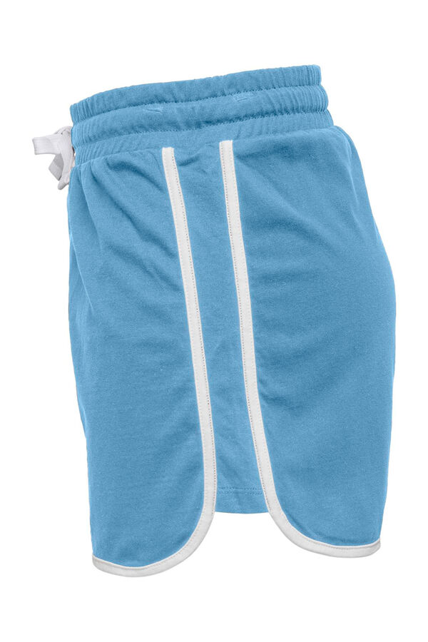 Womensecret Essential cotton shorts bleu
