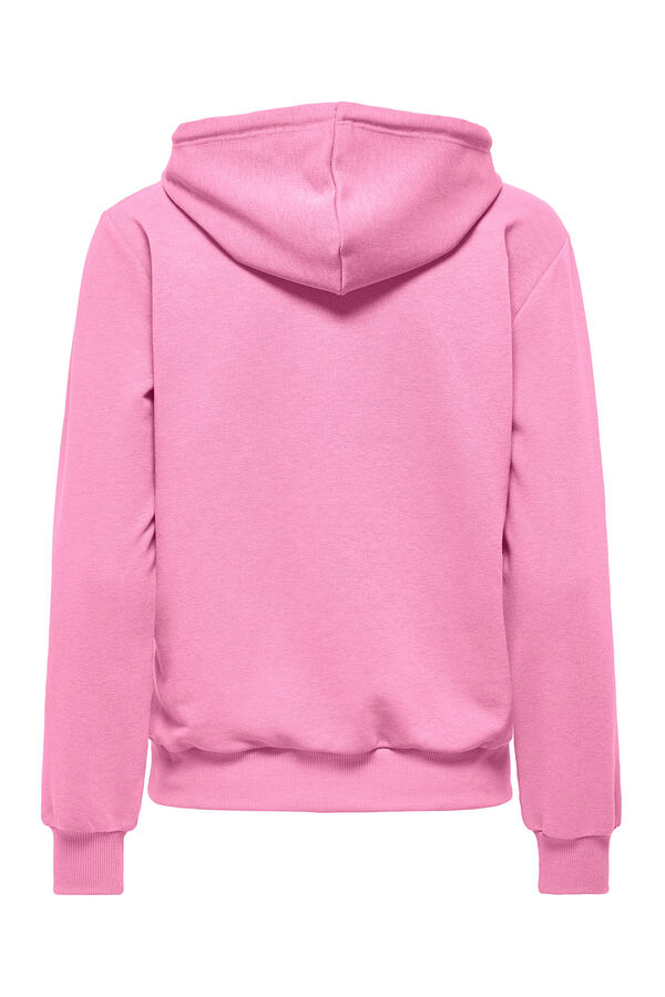 Only Play Sudadera deportiva con capucha rosa