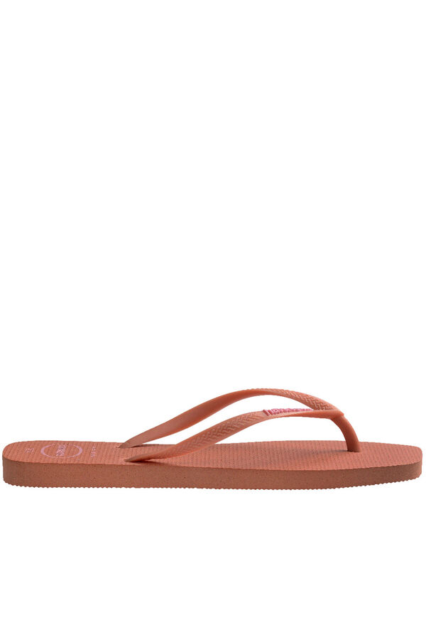 Havaianas Hav. sandals Slim Square Logo Pop Up Pink pink