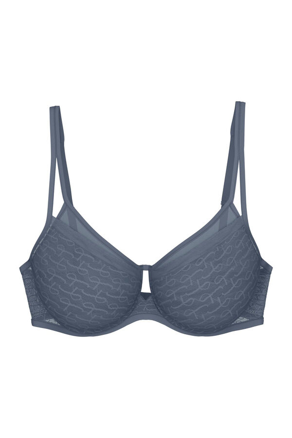 Womensecret Triumph Signature Sheer W01 EX reducing bra bleu