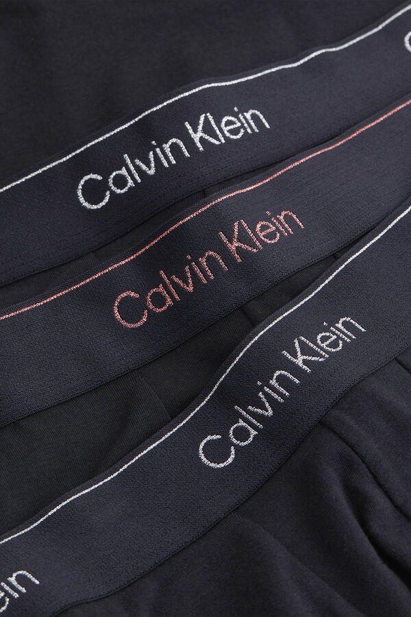 Calvin Klein Pack 3 boxers logo CK black