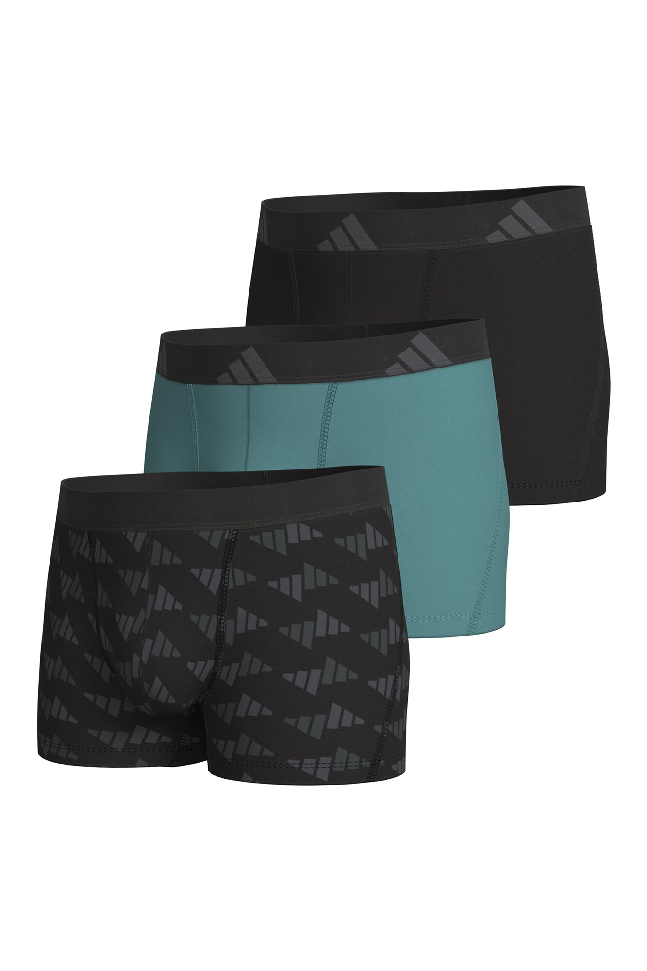 Adidas Pack of 3 Active Flex cotton boxers