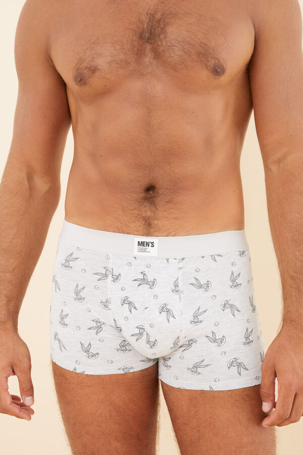 Womensecret 2-pack cotton Bugs Bunny boxers grey