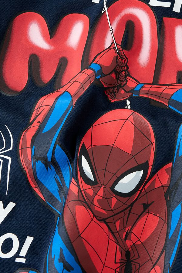 Name it Spiderman short sleeve T-shirt blue