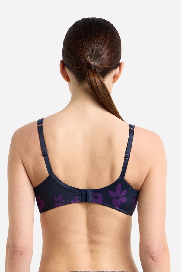 DIM Generous underwired full cup bra DIM imprim&eacute;