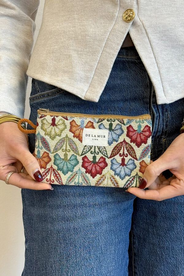 De La Mur Mini Neceser Flora estampado