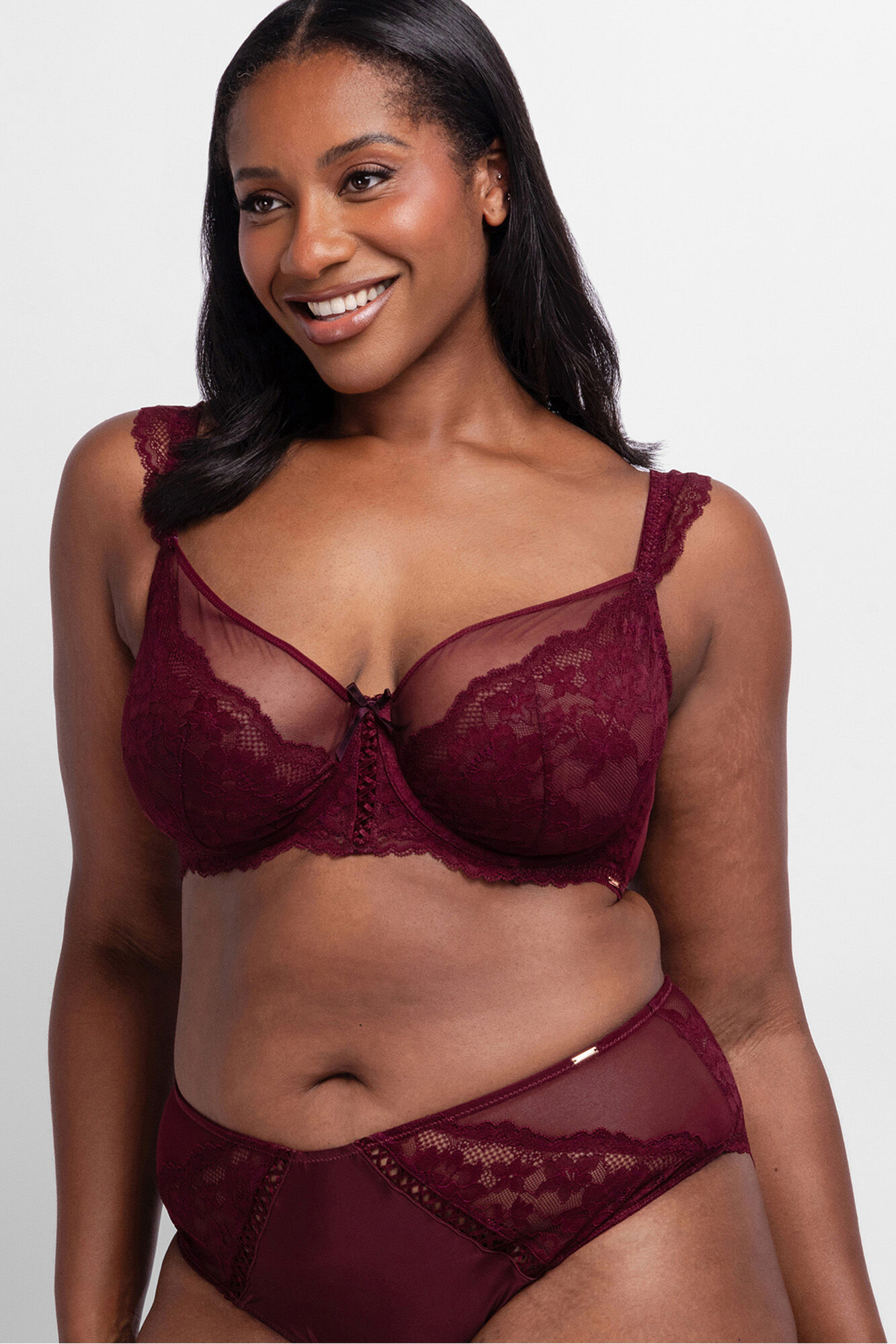 Dorina Sujetador sin relleno de cobertura total Lyra Satin