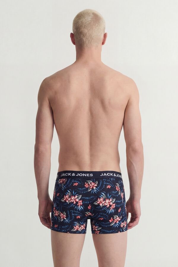 Jack & Jones Pack of 3 cotton boxers blue