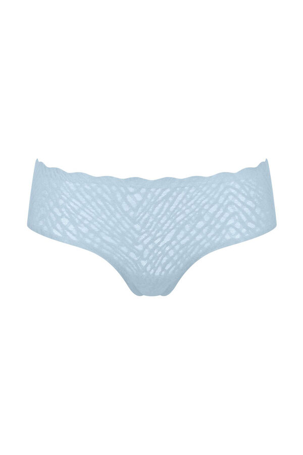 Sloggi Classic invisible lace hip panty blue