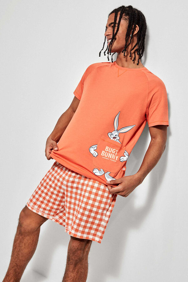 Womensecret Men's Bugs Bunny pyjamas piros