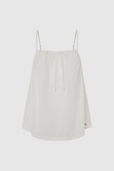 Womensecret Embroidered cami top blanc