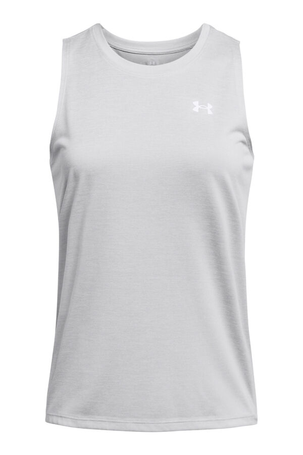 Under Armour Camiseta feminina manga  cinzento