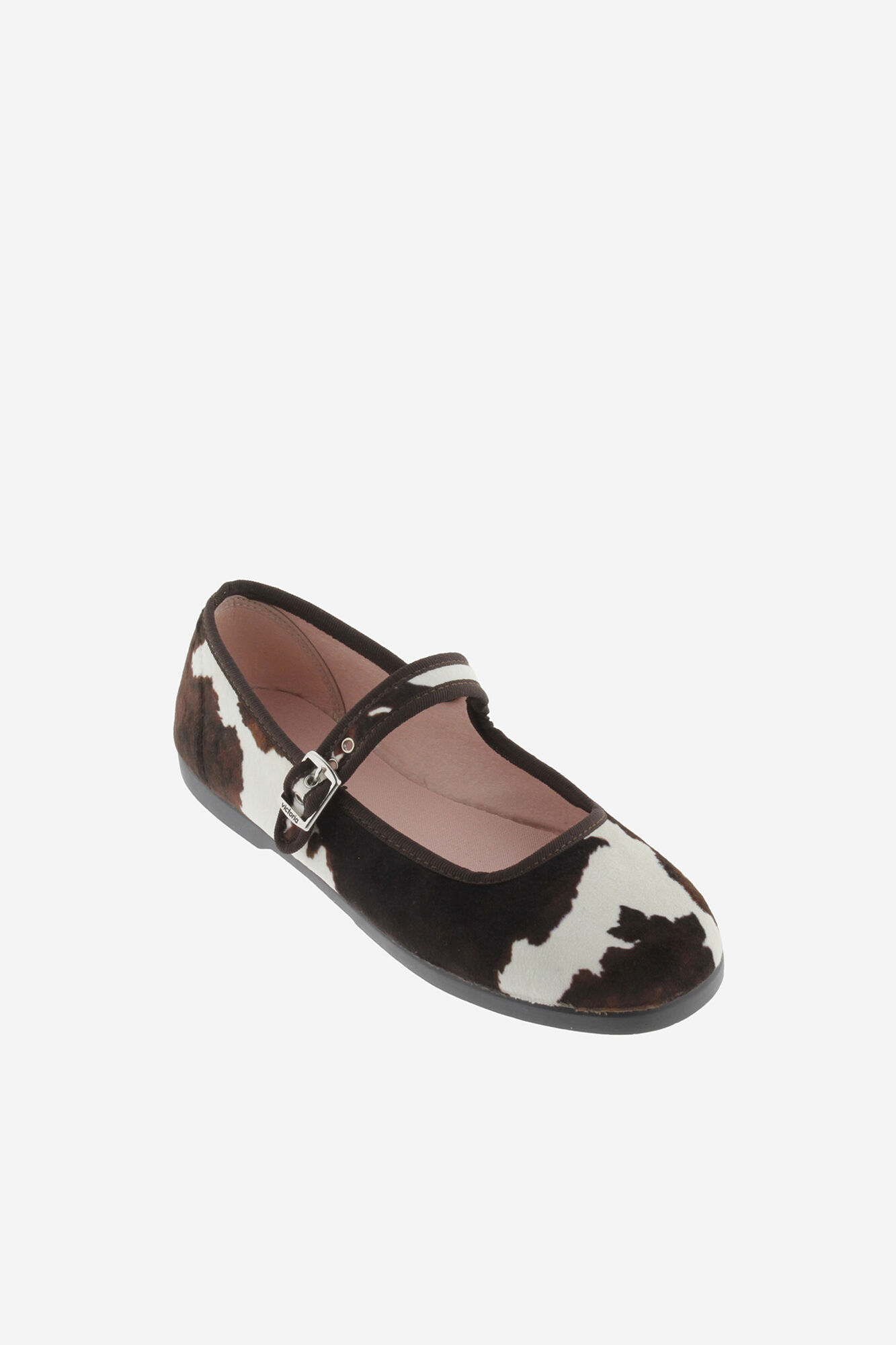 Victoria Bailarinas de terciopelo animal print