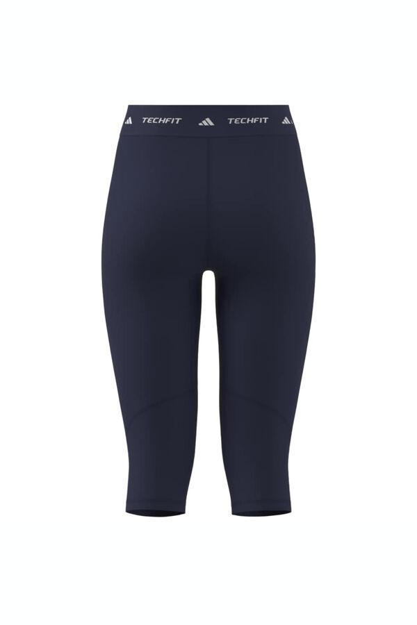 Adidas Mallas de compresi&oacute;n Techfit azul