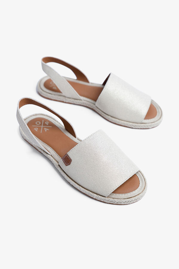 Popa Razo Boreal flat sandal printed