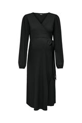 Womensecret Midi maternity dress fekete