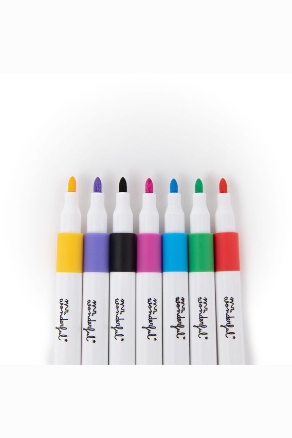 Mr. Wonderful Set de tasse &agrave; colorier + feutres Papa ours - Seulement pour les vrais artist-ours imprim&eacute;