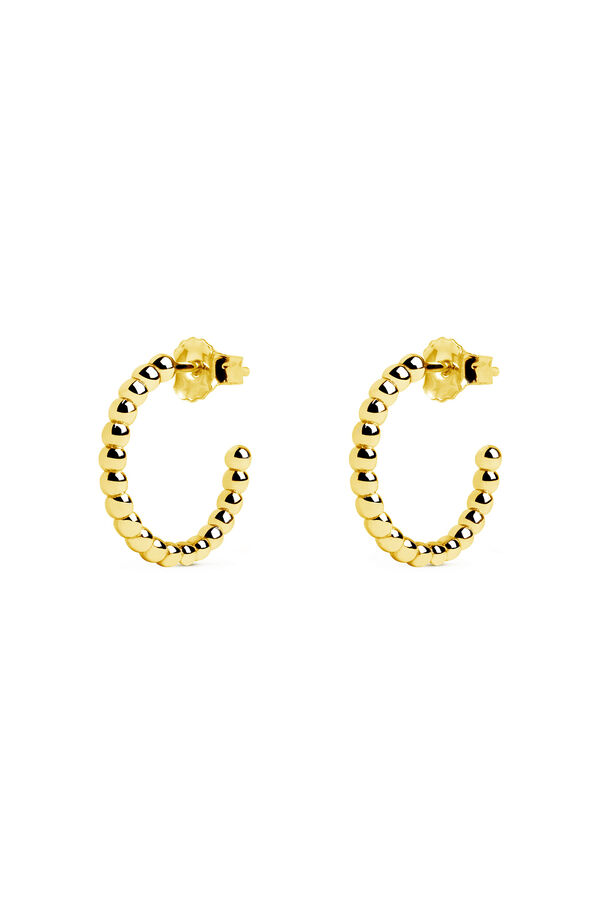 Womensecret Gold 19 Pebbles Earrings Žuta