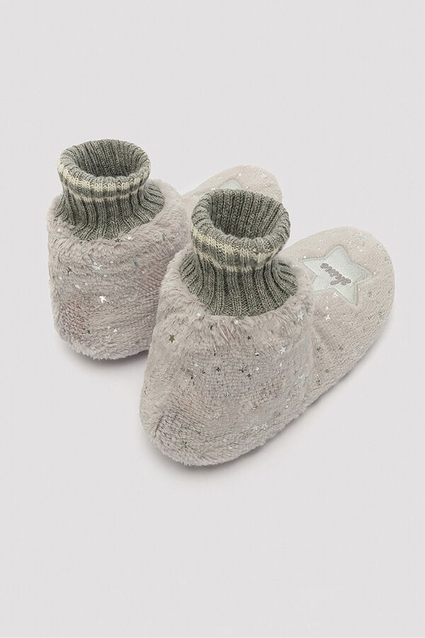 Penti Zapatillas casa con calcetin  grey