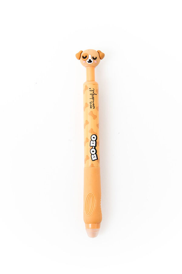Mr. Wonderful Erasable dog pen Bo-Bo Click! printed