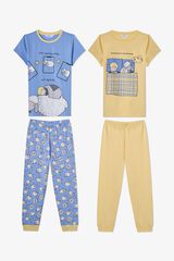 Penti Pack 2 pijamas infantiles ovejas azul