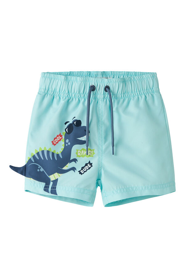 Name it Kid's dinosaur swimwear blue