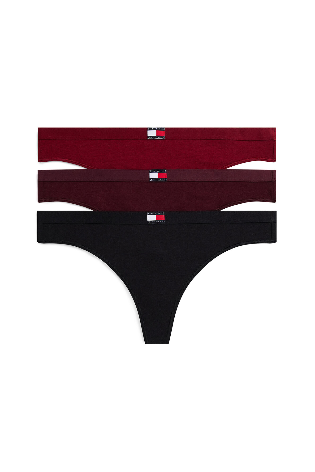 Tommy Jeans Pack de 3 tangas con logo