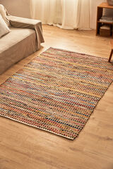 Womensecret Cando jute and multicoloured fabric rug rávasalt mintás