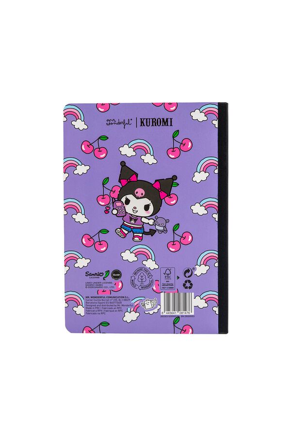 Mr. Wonderful Libreta A5 HK Kuromi estampado