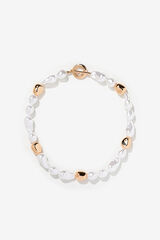 Vilanova Collar de Mostacillas Efecto Perla amarillo