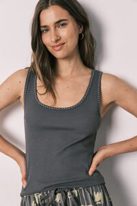 Women'secret Grey cotton short pyjamas