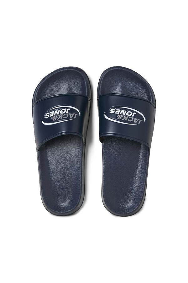 Jack & Jones Chancla de pala retro logo azul