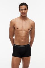 Tommy Underwear Pack of 3 men's trunks black