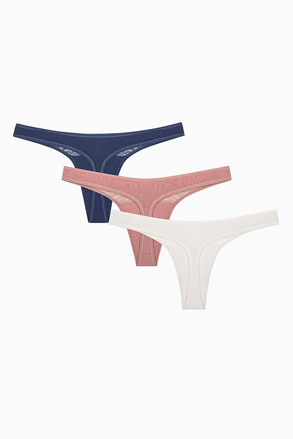 Penti Pack 3 tangas estampado
