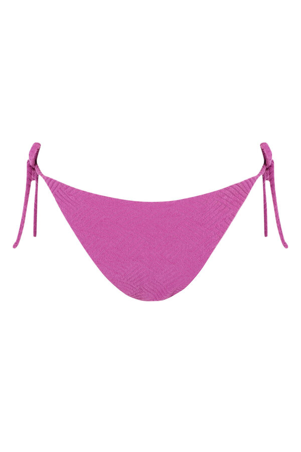 Womensecret UltraFuchsia side-tie bikini bottoms rózsaszín