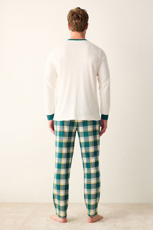 Penti Men's long pyjamas set mit Print