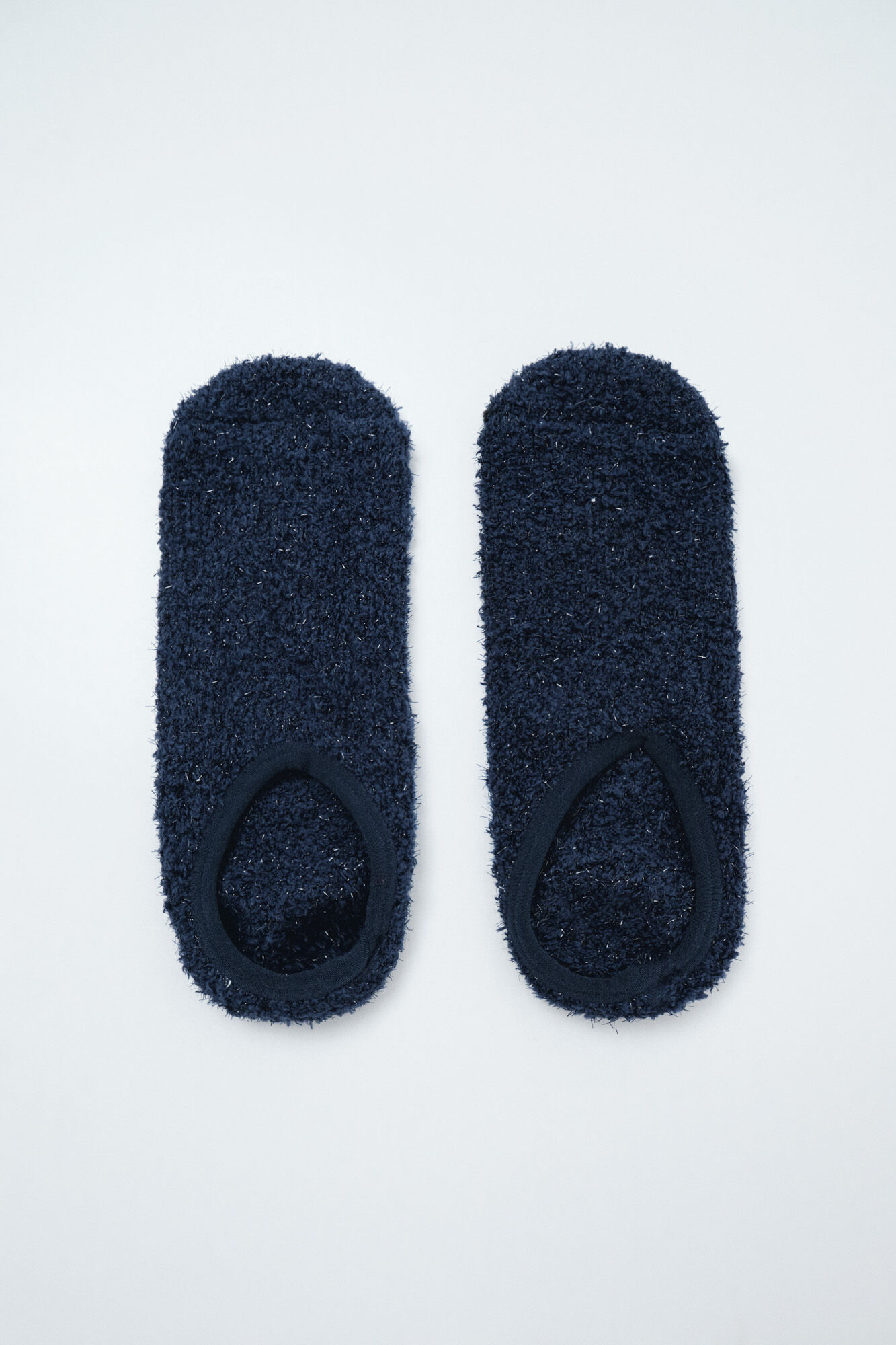 Women'secret Blue fluffy slip on socks