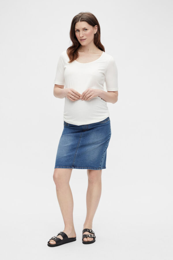 Mamalicious Falda vaquera maternity  azul