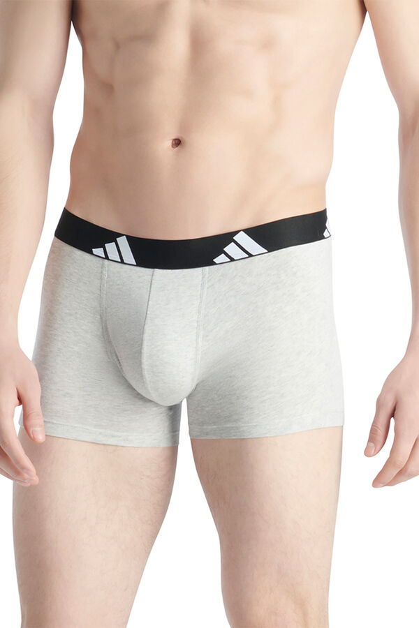 Adidas Pack of 3 Active Flex cotton boxers  printed