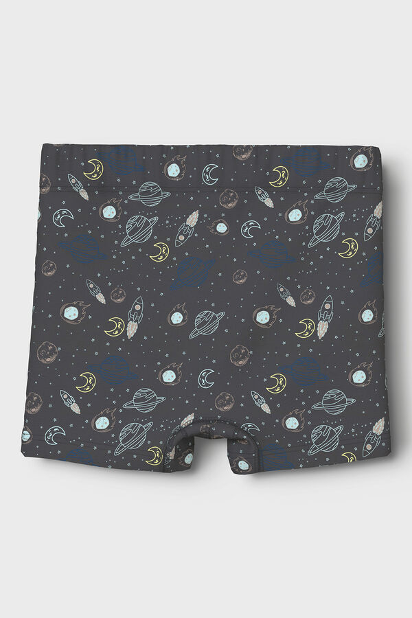 Name it Pack 3 boxers galaxia gris
