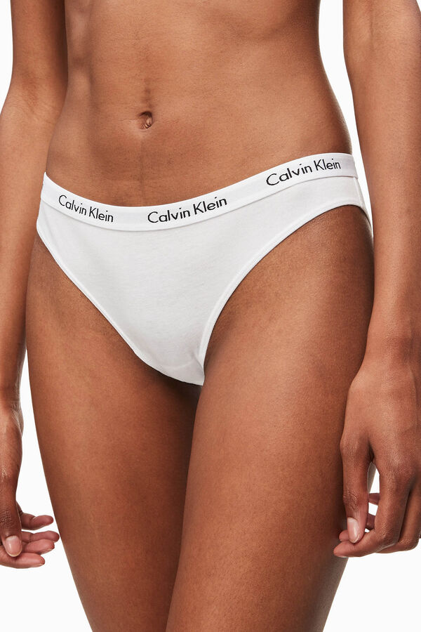 Womensecret Pack de 3 cuequinhas cós elástico Calvin Klein estampado