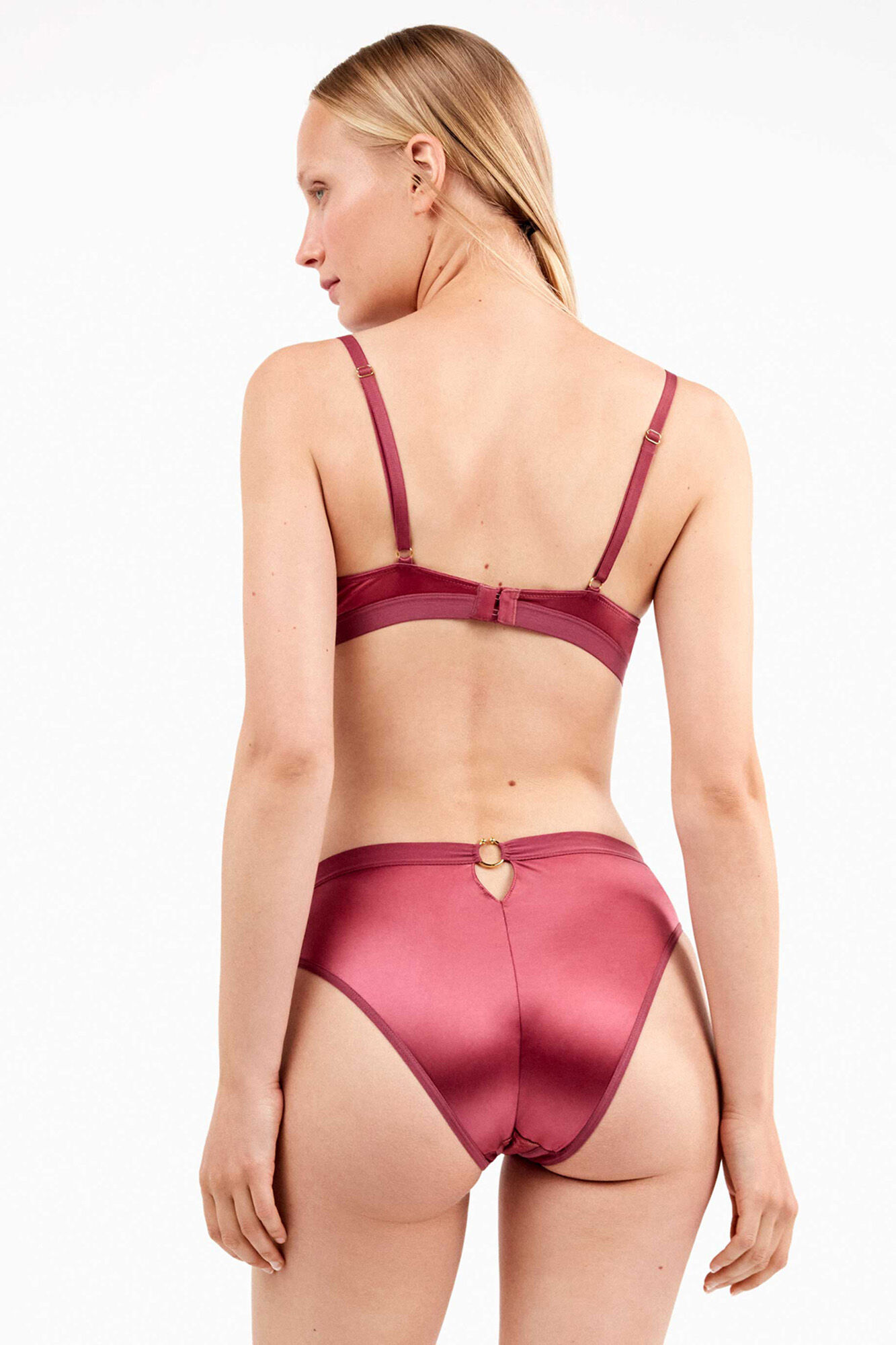 Gisela Floral panty high- lace